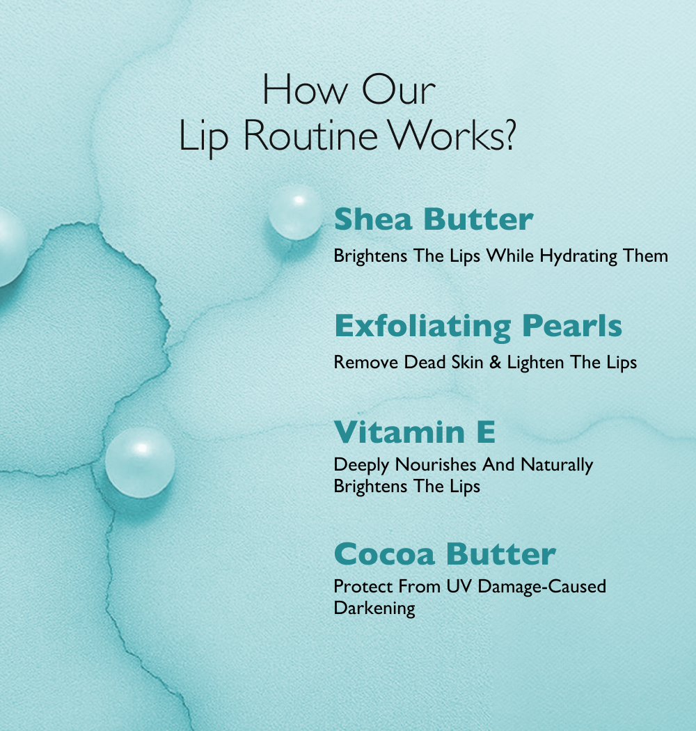 Smoker Lips Brightening Routine (1 Lip Scrub + 1 Lip Balm) Mint Chocolate Chip