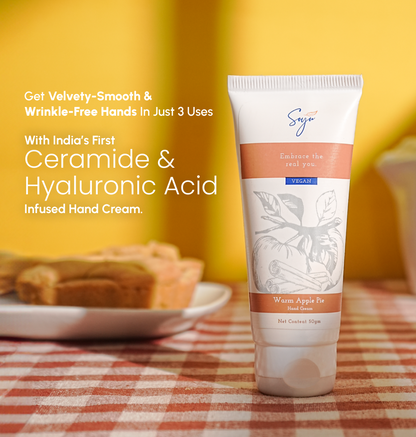 India's first ceramide-infused hand cream - Warm Apple Pie