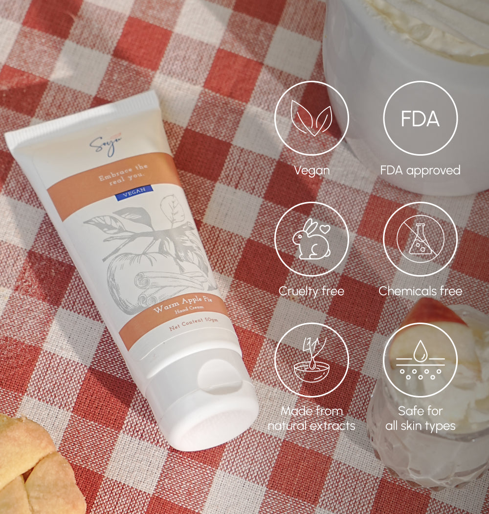 India's first ceramide-infused hand cream - Warm Apple Pie