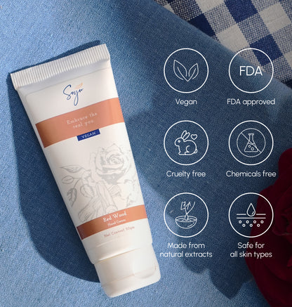 India's first ceramide-infused hand cream - Red Wood