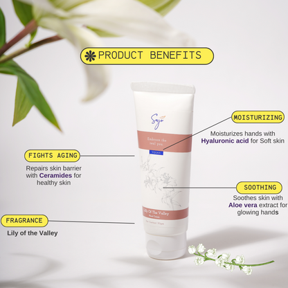 Hand Cream | Ceramides Infused | Fights wrinkles and Moisturizes Hands- 50grams